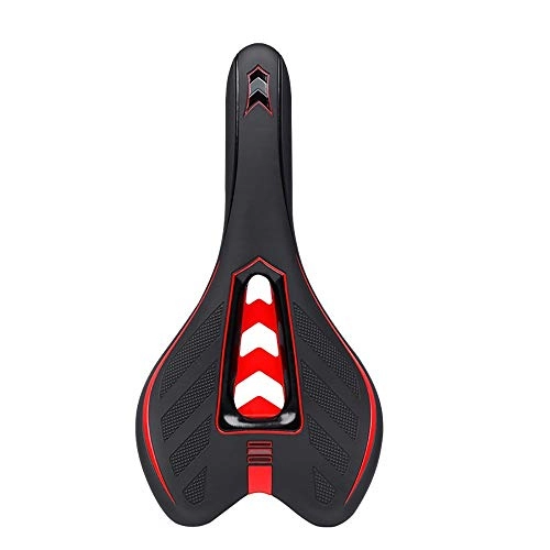 Sièges VTT : HHHKKK Siège VTT, Siège Coussins de Bicyclette, Selle de Vélo PU Imperméable et Respirante pour Homme Femme, Amortissement en, Ergonomie Creuse