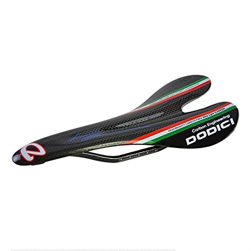 Sièges VTT : HIXISTO Selle VTT，Selle De VéLo Fibre de Carbone Light Selle Selle Selle Route Vélo Vélo Vélo Vélo Riding Coussin Respirant (Color : Black)