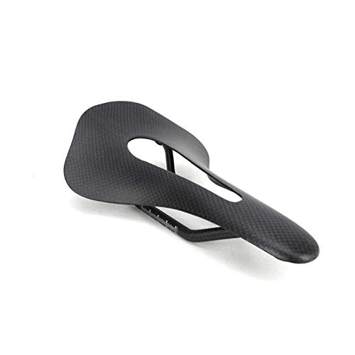 Sièges VTT : HIXISTO Selle VTT，Selle De VéLo Matte / Gloss Full Fibre de Carbone Selle de Bicyclette Vélo VTT Coussin Coussin Coussin Bicycle (Color : Gloss)