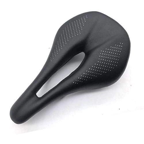 Sièges VTT : Hliya Selle de vélo, Selle de vélo de Route et de VTT en Fibre de Carbone, Coussin de siège Creux Confortable, Selle Ergonomique (240 * 143)