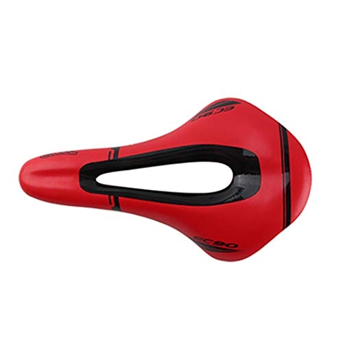 Sièges VTT : HOISSPENS Selle VTT Vlo Route Selle VTT Vlo Course Seat Coussin Souple PU Rechange Ultralger vlo Pices Red