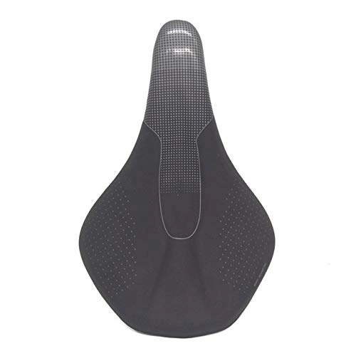 Sièges VTT : HUANGRONG Selle Coussin VTT VTT Selle Vélo Vélo Skidproof Selle Gel de silice Seat vélo de Route Noir Accessoires vélo vélo Selle