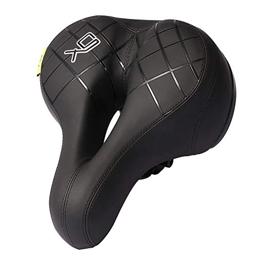 Sièges VTT : HZQ&HCHC Selle De Vlo Sports Outdoor Cycling Breathable Seat Cushion Bike Saddle Waterproof Widened Non Slip Mountain Bicycle Wear Resistant