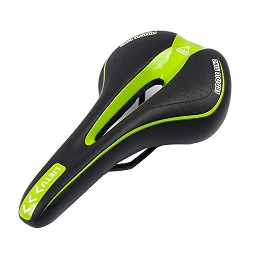 Sièges VTT : JIXIN Selle de vélo Silicone antidérapant VTT Coussin de vélo siège arrière Gel de silice Sport vélo Selle de vélo, Vert