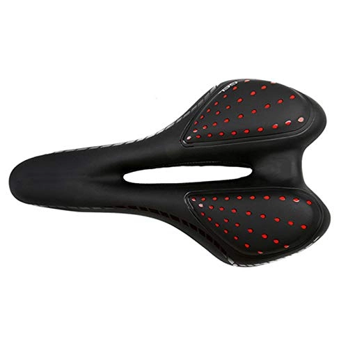 Sièges VTT : JIXIN Siège Souple De Vélo Selle De Vélo Coussin en Silicone Surface D'unité Centrale Épaissie VTT Siège Antichoc