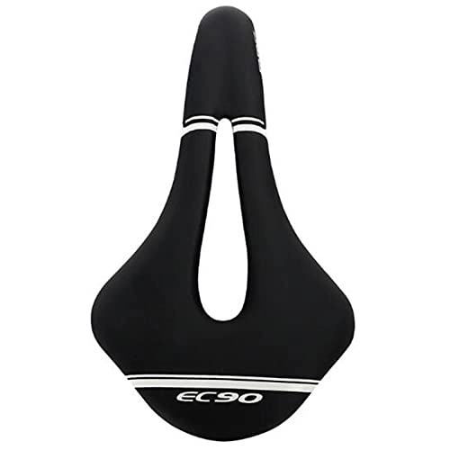 Sièges VTT : JZTOL Selle De Vélo Cyclisme Soft Evo Saddle Selle Siège De Vélo pour VTT Road VTT Bike Accessoires (Color : Black)