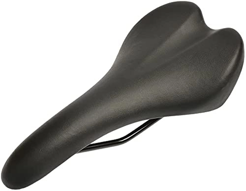 Sièges VTT : JZTOL Selle À Vélo Cyclisme Vélo Soiseau De Vélo Confort Retro pour VTT Route Vélo Vélo VTT Seat Rail en Acier (Color : Black)