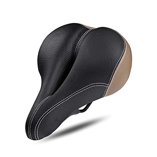 Sièges VTT : KDOAE Selle de Vélo Bike Seat VTT Vélo de Route Selle de vélo Coussin de siège de vélo étanche pour Hommes et Femmes (Color : Black, Size : Free Size)