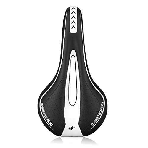 Sièges VTT : KELITE Selle VTT avec La Conception Ergonomique en Mousse À Mémoire De Forme, Les Sièges De Vélo Souples Respirants pour Femmes Hommes VTT / Vélo d'exercice (Color : G)