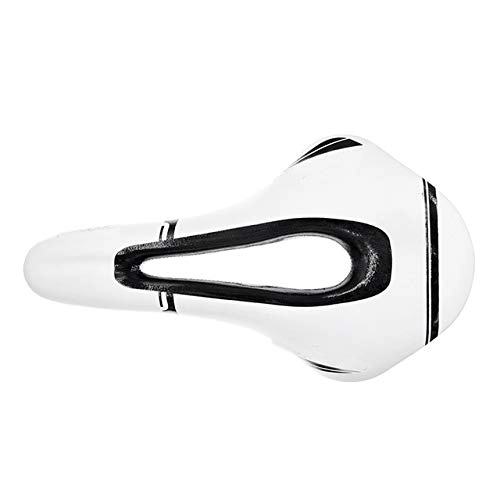 Sièges VTT : LHSJYG Selle VTT, Selle de vélo Selle à vélos Selle Ultralight MTB Selle Racing Racing Racing (Color : White)