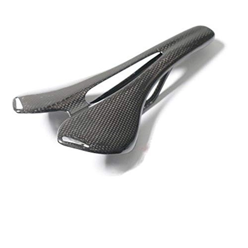 Sièges VTT : LIANYG Selle De VéLo Full Carbon Fiber vélo Selle Route VTT Vélo Carbone Selle Mat Coussin vélo 334 (Size : 3K Gloss)