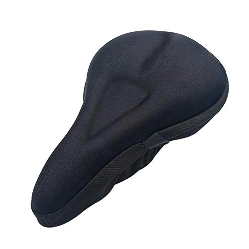 Sièges VTT : Liergou Selle VTT Housse de Selle vélo Silicone Montagne vélo 3D Housse de Coussin 3D équipement de vélo