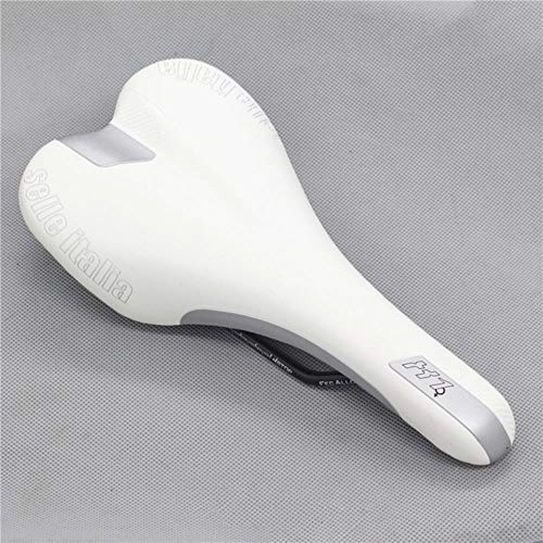 Sièges VTT : Linwei Comfortable Saddle Sitting Bicycle Saddle Cycling Bicycle Saddle Road MTB Bike Cushion, White