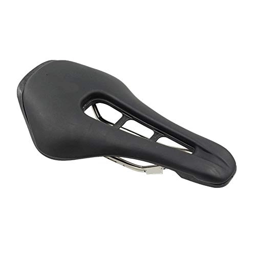 Sièges VTT : LOYAL TECHNOLOGY-PACKAGE Coussin de selles de vélo Vélo de Route Selle Vélo Seat VTT Selle VTT Vélo Selle vélo Seat Imitation Cuir Coussin Damping Cyclisme, Pièces pour vélos (Color : Black)