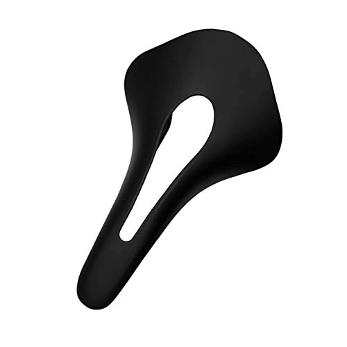 Sièges VTT : LQCHH Complète de la Montagne de Montagne vélo Selle de vélo Selle de vélo VTT Saddles de Carbone siège Coussin Super léger Matt (Color : Black)