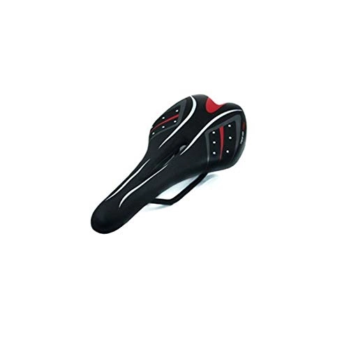 Sièges VTT : MGIZLJJ Selle vélo vélo Siège, Route antichocs Professionnelle étanche Selle de vélo, Coussin Accessoires Vélo Selles Mountain Route (Color : Black)