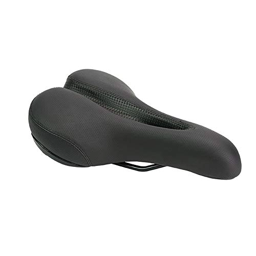 Sièges VTT : MKLI VTT Selles Hommes, Confortable Selle de vélo Gel, Gel Selle vélo rembourré étanche Route Selle VTT, vélo de Route et équitation Universal Bike, Black