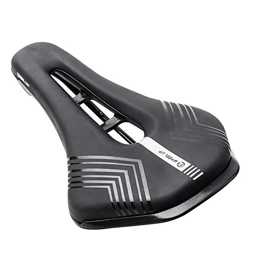 Sièges VTT : NA Coussin De Selle De Vélo, Siège De Vélo en Mousse De Polyuréthane Souple Et Confortable, Conception Creuse Respirante, Conception Ergonomique, Adaptée Au Vélo De Route Et Au VTT