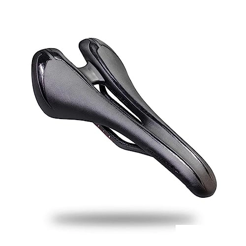 Sièges VTT : Nouveau Design Selle Creuse légère Rail en Fiber de Carbone Evo éponge VTT Selle de vélo de Route siège de vélo 130g