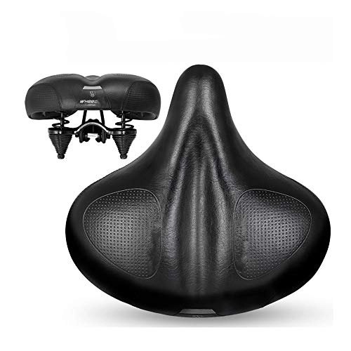 Sièges VTT : PRDECE Selle de Vélo Selle de vélo Souple Grand Gel Route VTT vélo de Montagne Selle de vélo Housse de siège Coussin Coussin vélo pièces de vélo 24 * 25 cm