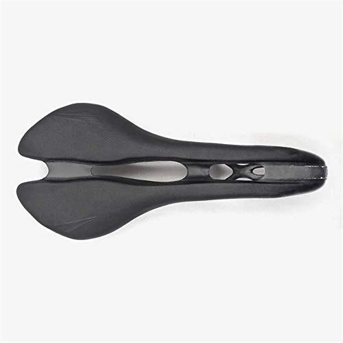 Sièges VTT : QSCTYG Selle De VéLo Léger Vélo Carbone Selle Route Siège Cycle Complet en Fibre de Carbone Selle Homme Race vélo Selles Selle VTT (Color : All Black)