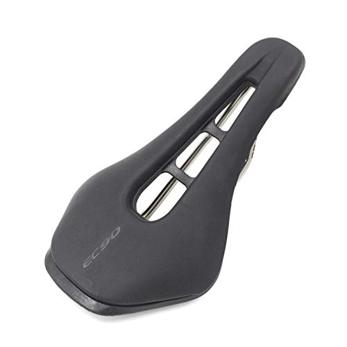 Sièges VTT : QSCTYG Selle De VéLo Vélo de Montagne Selle Saddle Road Sièges en Cuir Souple Creux Design du vélo Pièces Selle VTT Seat Selle VTT