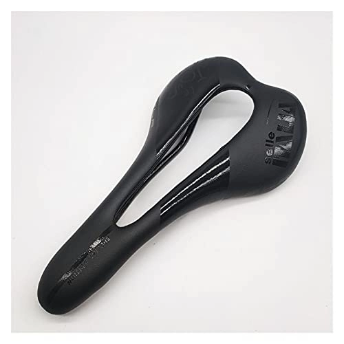 Sièges VTT : RETHPA Selle de Vélo, Selle VTT Selle en Fibre de Carbone Selle Ultra Lumière Selle Selle VTT VTT (Color : Black)