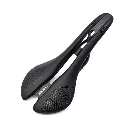 Sièges VTT : Ronshin Cycling For Mountain Bike Superfibre Leather Light Weight Breathable Hollow Seat Cushion black 270-130mm