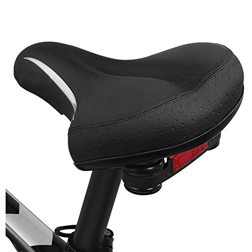 Sièges VTT : RXRENXIA Selle De Vélo VTT Seat Respirant Vélo Confortable Pad Coussin De Siège avec La Zone Centrale De Secours Et De L'ergonomie De Conception Fit pour Vélo De Route Et VTT