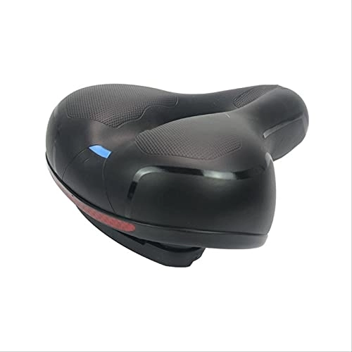 Sièges VTT : Selle de vélo confortable creuse pour VTT Taille unique Noir et bleu