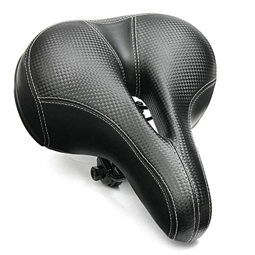 Sièges VTT : Selle de vélo Selle Bicycle Siège VTT Coussin de Coussin de Coussin Confortable Souple Sprung épaissi en Caoutchouc Souple épaissi