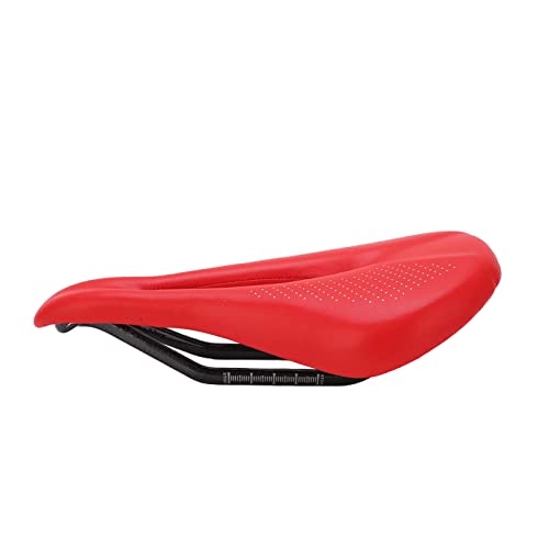 Sièges VTT : Selle de vélo, selle de vélo de route confortable pour vélo de route pour VTT(rouge)