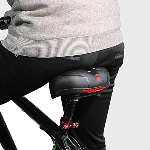 Sièges VTT : Selle de Vélo Vélo Selle Vélo Big Bum Large Selle Siège Route VTT Vélo De Montagne Large Doux Pad Confort Coussin Vélo Vélo Pièces