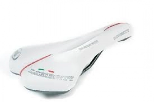 Sièges VTT : Selle Montegrappa Liberty Blanc pour vélo VTT et course selle trou antiprostata