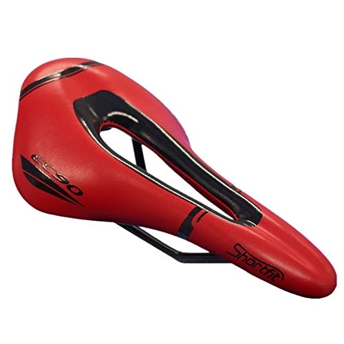 Sièges VTT : Selle Velo Confort Selle VTT Cyclisme Accessoires Accessoires vélo Se Vélo Siège Siège de Vélo de Montagne Selle de Bicyclette Red, Free Size