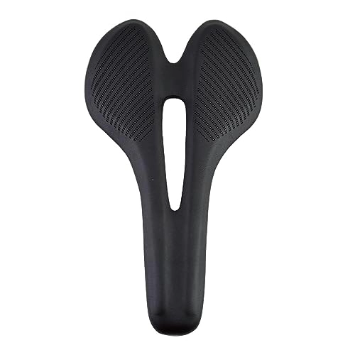 Sièges VTT : Selle Velo, Selle VTT Homme Selle de vélo de vélo de Bicyclette en Fibre de Carbone Convient pour Les Accessoires de vélo de Route Pièces Pièces Cuir Racing Siège