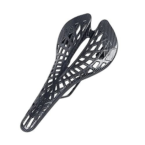 Sièges VTT : Selle VTT Homme, Selle VéLo VTT Mountain Bike Saddle Motif Lightweight Bike Cyclisme Equipement Vélo de Montagne Vélo Hommes de Carbone Respirant Respirant