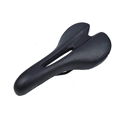 Sièges VTT : Selle à vélo de Route Racing Road Road Selle de vélo for Hommes Soux Confortable VTT de vélo de vélo Cycling Cyclisme Accessoires de vélo Bicyclette (Color : Black)