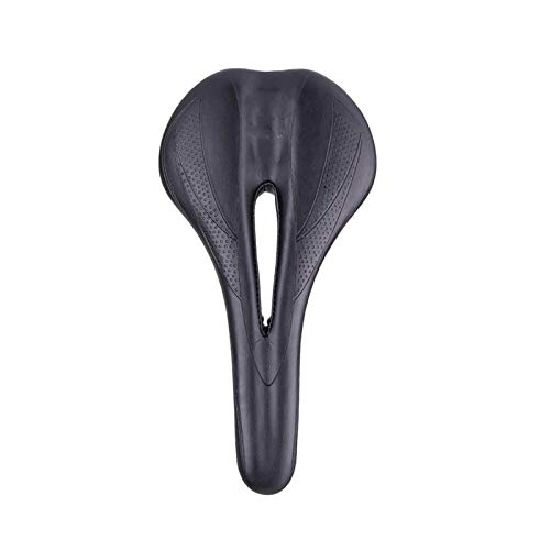 Sièges VTT : Selles siège vélo Selle De Siège VTT Selles De Vélo De Route en Cuir PU Rembourrage en Éponge Souple Siège De Cyclisme Confortable Accessoires De Vélo Antichoc (Couleur : 1)