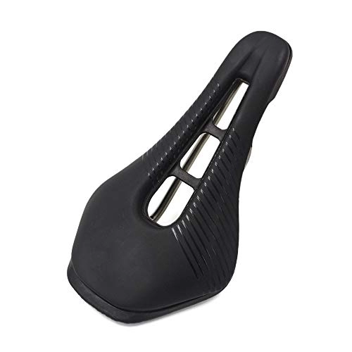 Sièges VTT : Selles siège vélo Siège De Vélo De Route De Montagne pour Hommes Confortable EVA Doux Coussin De Conception Creuse VTT Cyclisme Selle Respirante en Cuir Universelle (Couleur : 2)