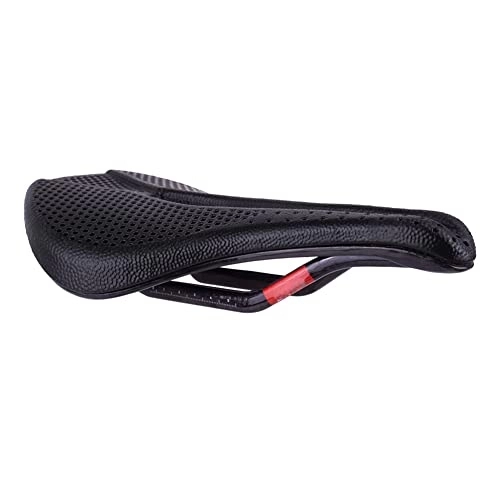 Sièges VTT : soonbuy Siège de vélo entièrement carbone imprimé 3D - Siège de vélo léger et respirant - Selle de vélo de course ergonomique - Confortable pour VTT, vélo de course, BMX Carbon 150