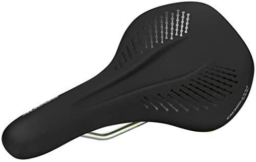 Sièges VTT : Spank SP-SAD-0005-B / GREEN Selle de vélo Mixte Adulte, Noir / Vert