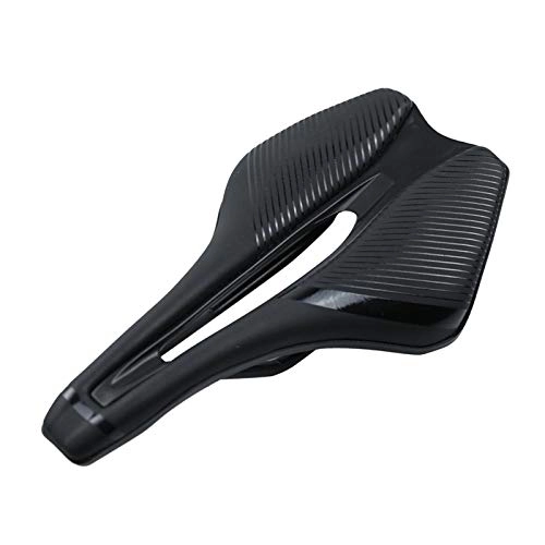 Sièges VTT : T TOOYFUL Coussin Souple pour Selle Confort VTT avec Grand Siège Creux Absorbant Les Chocs - Noir Ligne