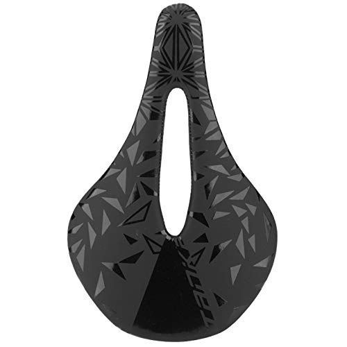 Sièges VTT : Tomantery Accessoire de Cyclisme (Noir) Shock VTT Selle Cyclisme et Amateurs de pêche Mieux pour empêcher Le Glissement dans Le processus de Cyclisme(Black, 155mm)