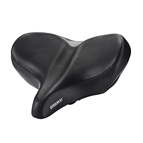 Sièges VTT : TTSJSM Selle VTT Big Bum Selle de vélo Extra Large Bicycle Siège Comfort Vélo électrique Gel en Mousse rembourrée Double Printemps cyclail Selle VéLo De Route (Color : Spring)