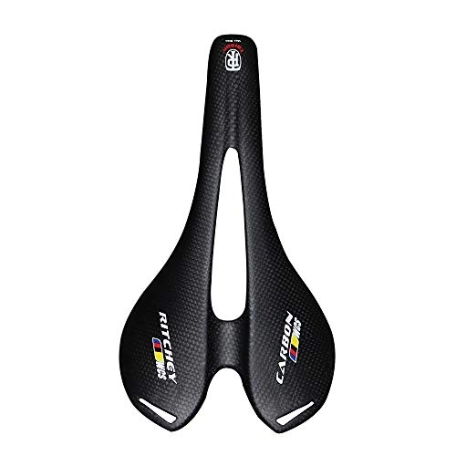 Sièges VTT : TTSJSM Selle VTT Selle Carbone Fibre Montagne Selle Selle Route Coussin Coussin Coussin Coussin Coussin Coussin motocon Selle Selle VéLo De Route (Color : Matte)