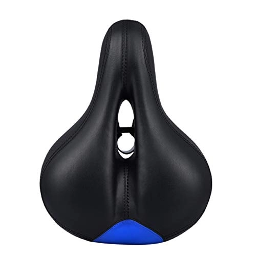 Sièges VTT : Ukallaite Selle de vélo pour vélo de route, VTT - Coussin confortable - Noir et bleu