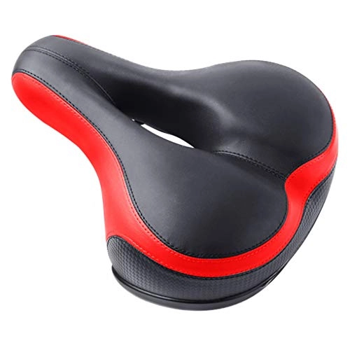 Sièges VTT : Uokoki Selle vlo rflchissant Anti-Choc vlo VTT Seat VTT Vlo Souple Coussin d'assise de Couverture