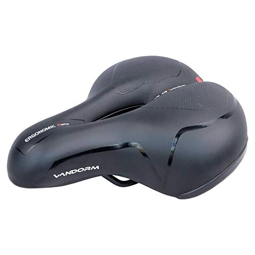 Sièges VTT : Vandorm Comfort Selle Cyclisme, Noir, Taille Universelle