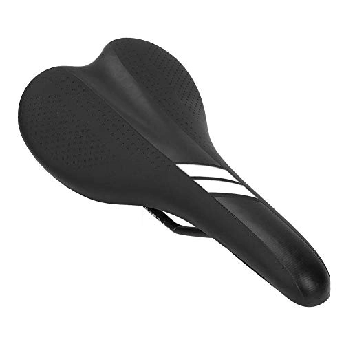 Sièges VTT : VGEBY1 Selle de vélo Souple Antichoc Anti-déformation pour VTT, Noir / Blanc